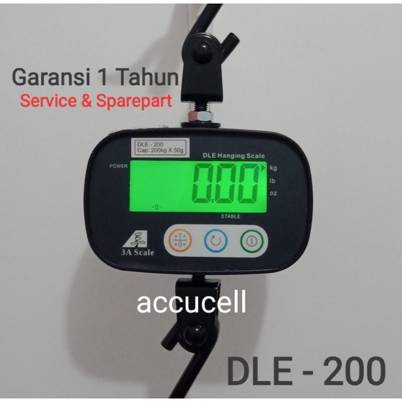 DLE Timbangan Gantung Digital DLE - 200 kg