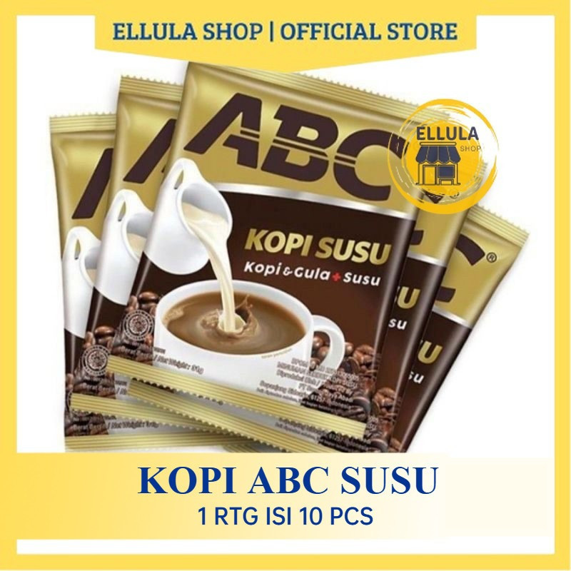 

ELLULA Shop - kopi abc kopi susu sachet ( 10 sachet / renceng )