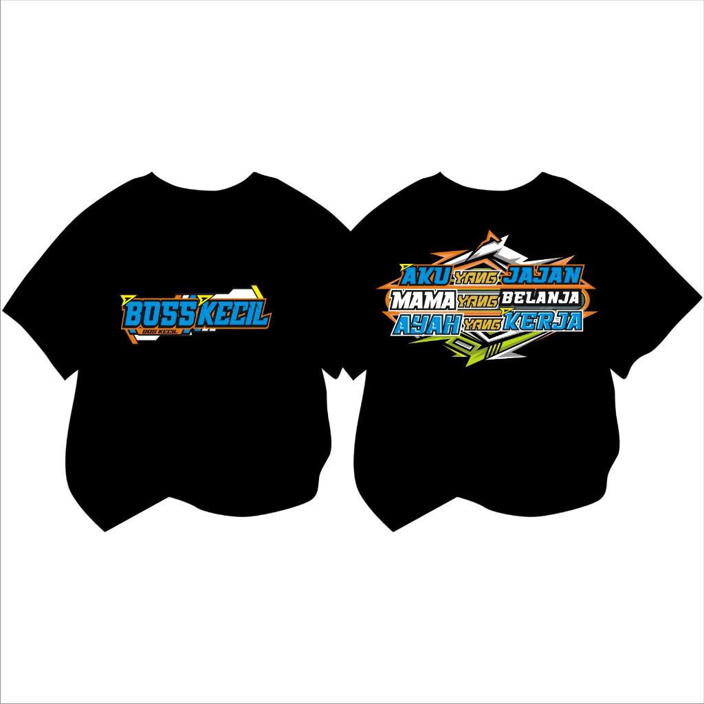 Kaos Dtf Bos Kecil New Wanita Anak Anak Dewasa Pria Kaos Cowok Diskon Kaos Keluarga Kaos Atasan Anak