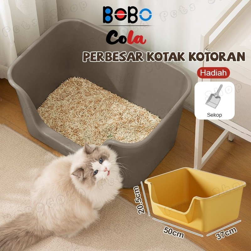 Toilet Kucing Box Pasir Kucing Litter Box Kucing Baskom Pasir Kucing Bak Pasir Kucing Litter Box Kuc