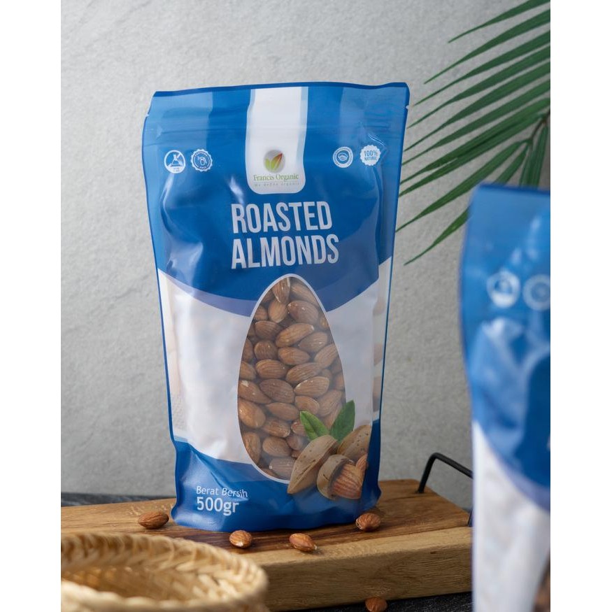 

Sale Roasted Almond / Almond Panggang 500gram ( Francis Organic ) - Asin Happy Shopping