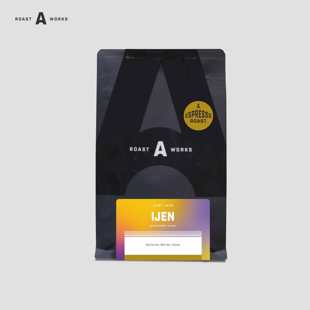

East Java Ijen Yellow Bourbon Natural (Espresso) - A Roastworks - Biji Kopi