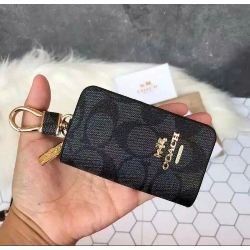 Gantungan kunci remote dompet stnk Mobil dan Motor Coach new model