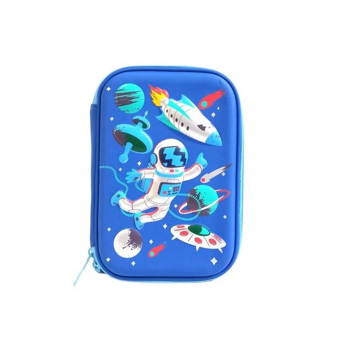 

[Promo] KOTAK PENSIL TIMBUL BESAR ASTRONOUT EVA 3D ANAK COWOK HARD CASE TEMPAT PENSIL Alat Karet Tulis Stationery - ASTRO BLUE
