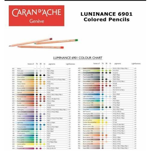 

TERLARIS! Caran d'Ache Luminance Colored Pencil Open Stock (SATUAN)