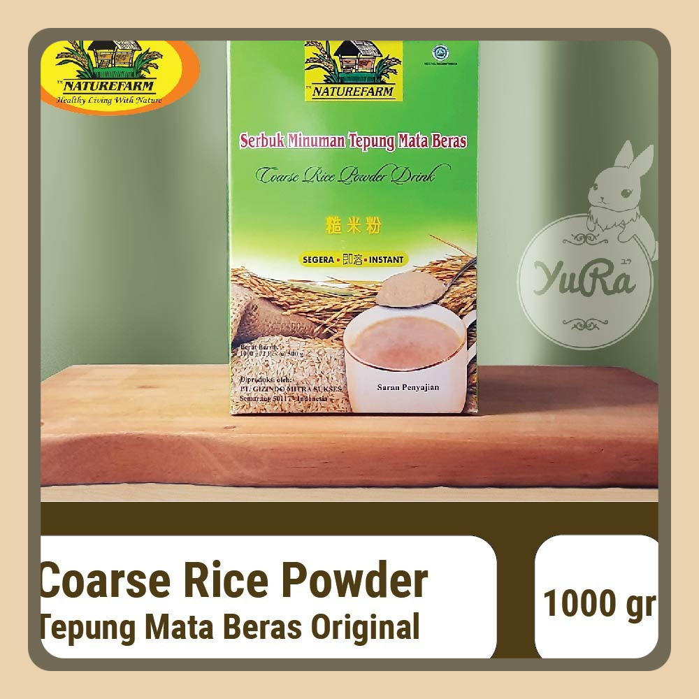 

Naturefarm Tepung Mata Beras / Coarse Rice Powder (CRP) 1 kg