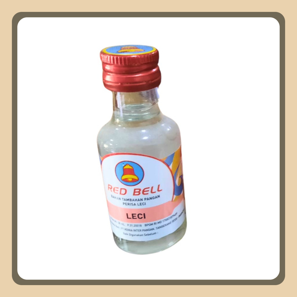

RED BELL COFFE MOCCA,LECI,PANDAN,VANILLA ESSENCE 30 ML (LUSIN)