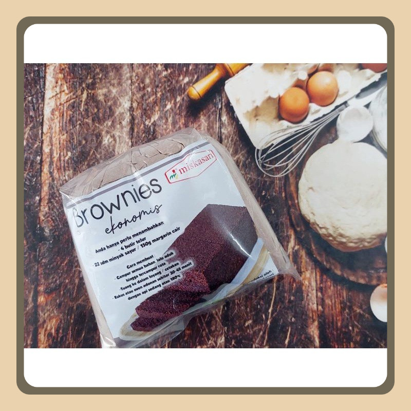 

Miskasari Adonan Brownies Ekonomis Gandum 390g