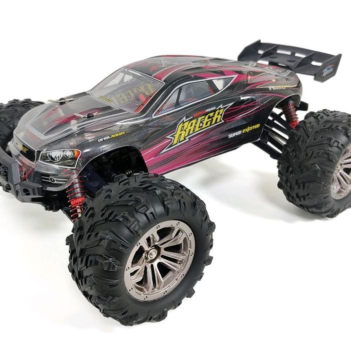RC Car Xinlehong 9136 4WD Monster Truck SKala 1:16 RTR - Merah
