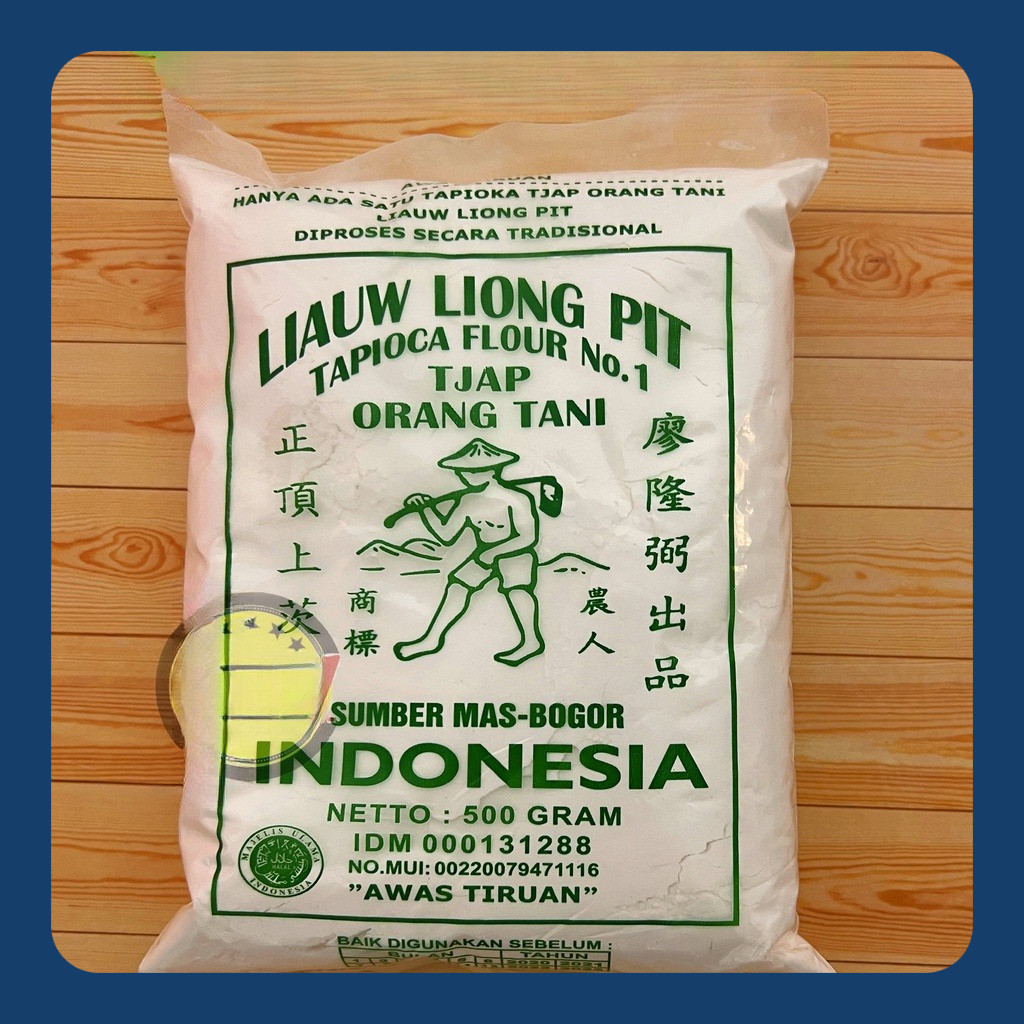 

LIAUW LIONG PIT TAPIOCA FLOUR / TEPUNG TAPIOKA / SAGU 500 GR