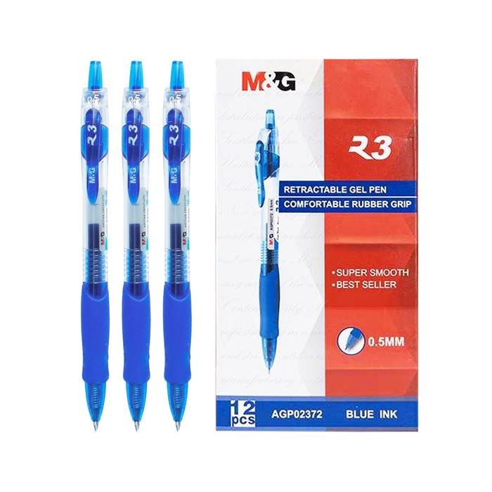 

Pulpen Ballpoint Cetek Gel M&G AGP02372 Retractable Gel Pen 0.5mm