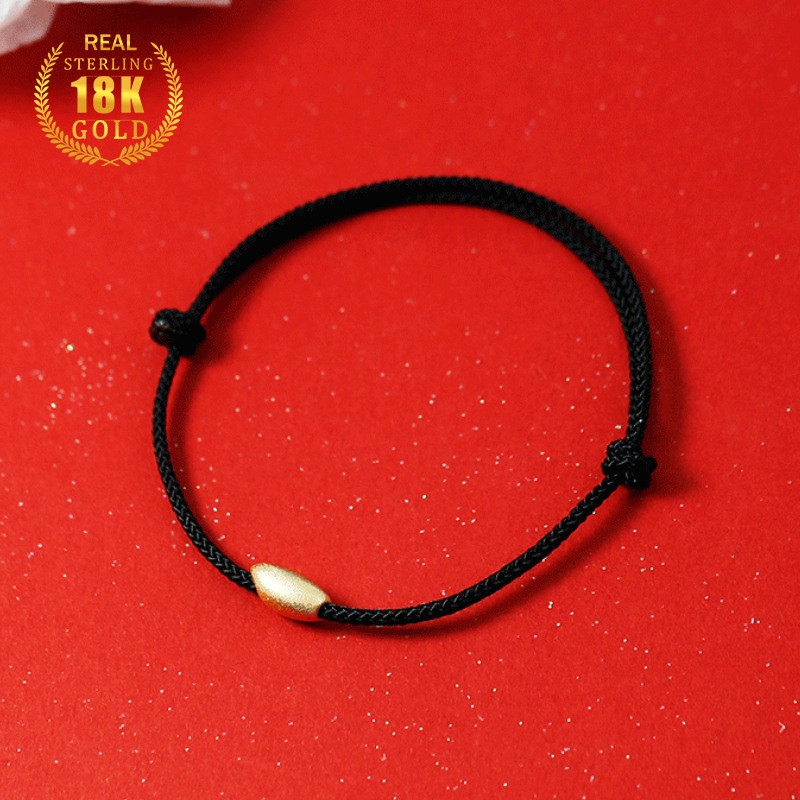 Gelang Emas Hitam 18k Untuk Pria Dan Wanita Pasangan
