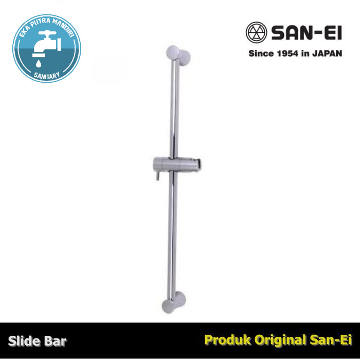 San-Ei Hand Shower Mandi Tiang PW500-X | Slide Bar Sanei PW 500-X