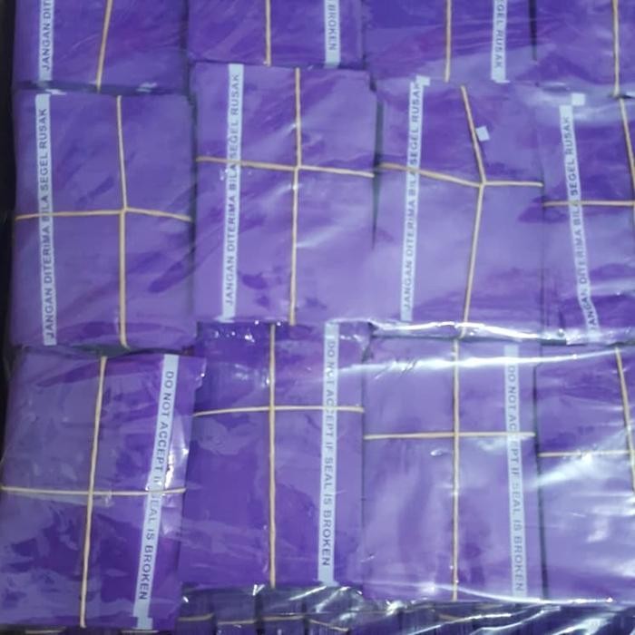 Segel Plastik Tutup Galon Warna UNGU POLOS depo air minum isi ulang [terlaris]