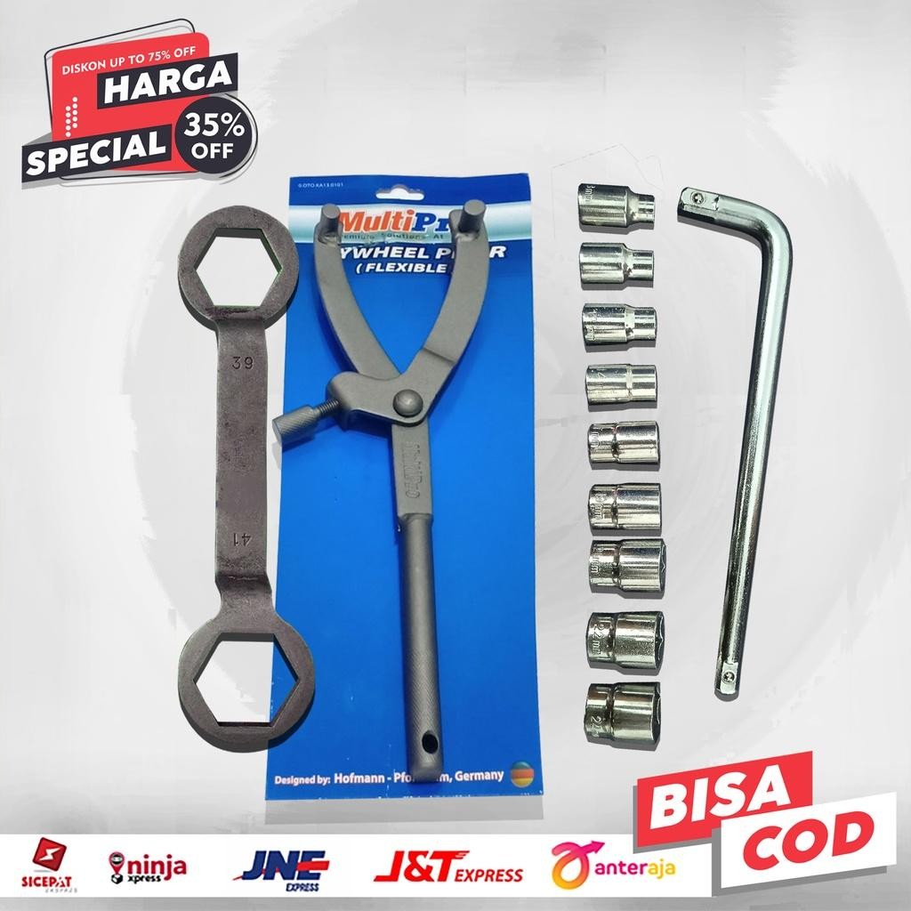 Paket Kunci Untuk Membuka CVT Motor Matic BISA COD kunci bengkel lengkap Treker bearing Treker cvt T