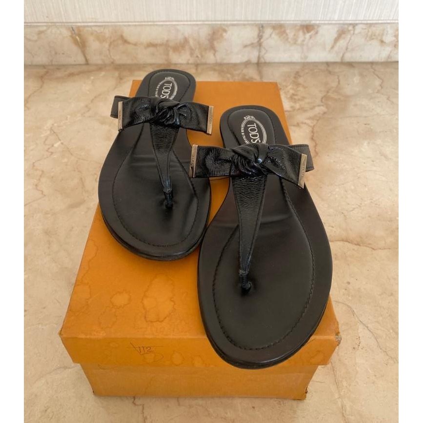 Tods Tod's Sandal Wanita Sepatu Women MINT Authentic Original 100% BOX