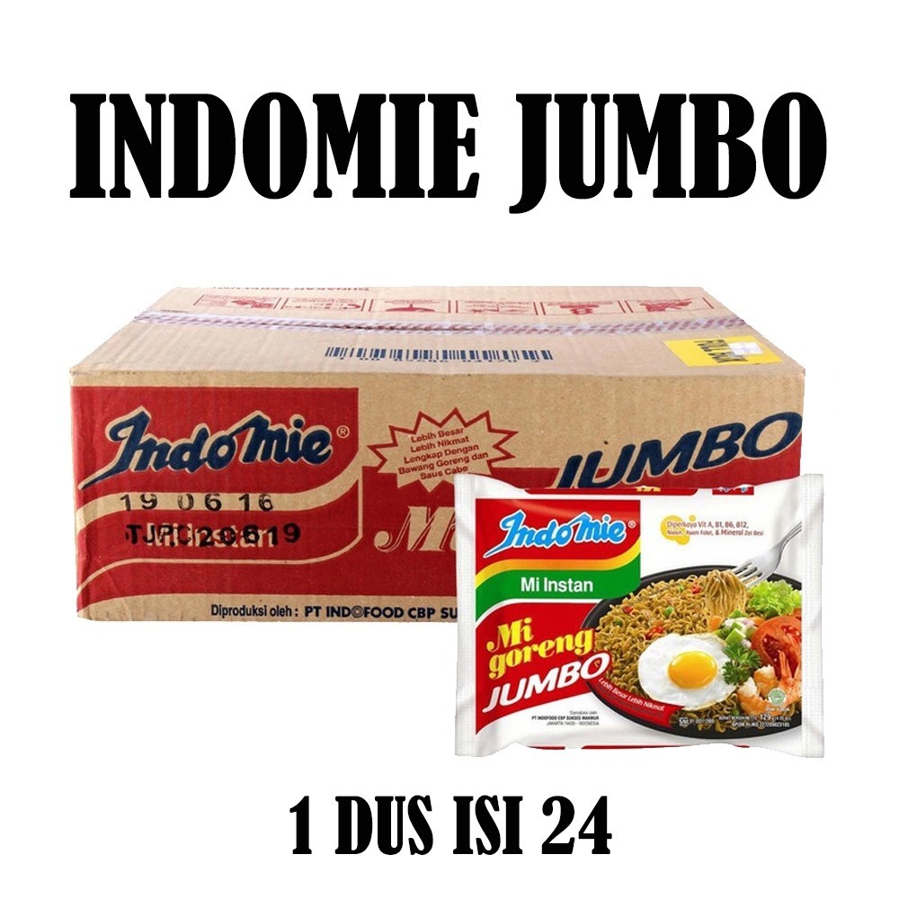 

INDOMIE GORENG JUMBO DUS ISI 24