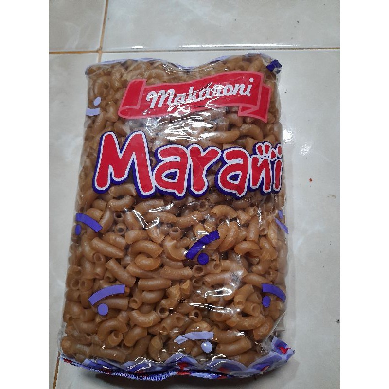 

Makaroni mentah ( berat 1 kg )