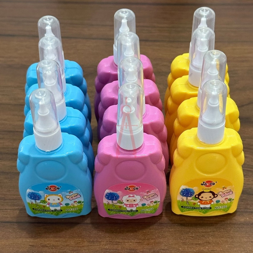 

SBY | TIPE X FANCY KARAKTER ATK / Correction Fluid TIPE EX / Tip Ex / Tip X Cair Fancy Mika LINKO SAFARI Correction Fluid / Tip Ex / Tip X Cair Fancy Mika