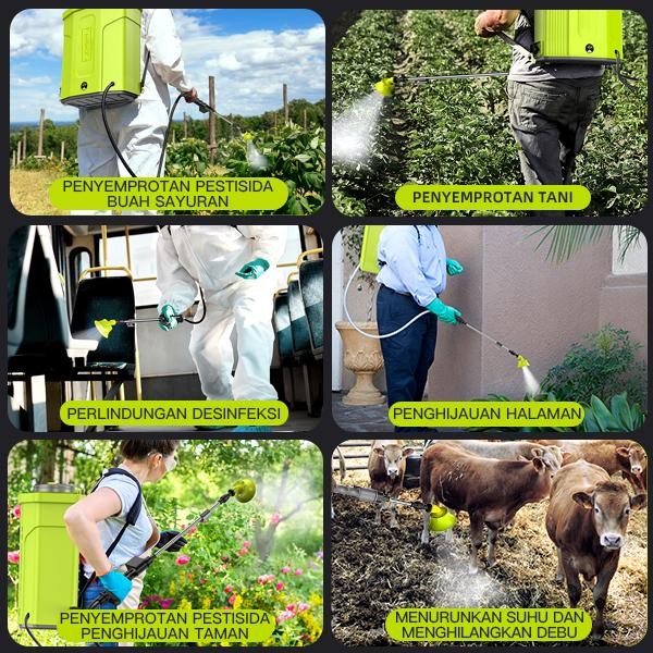 Promo 【COD】ZPER Alat Semprot Tangki Sprayer Manual 18 Liter Elektrik ZP029 semprotan pertanian tangk