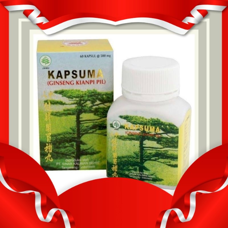 

>>Beli di Sini!!!<< Kapsuma Ginseng Gemuk Pil (Old/New) 60pc >>prety782<<