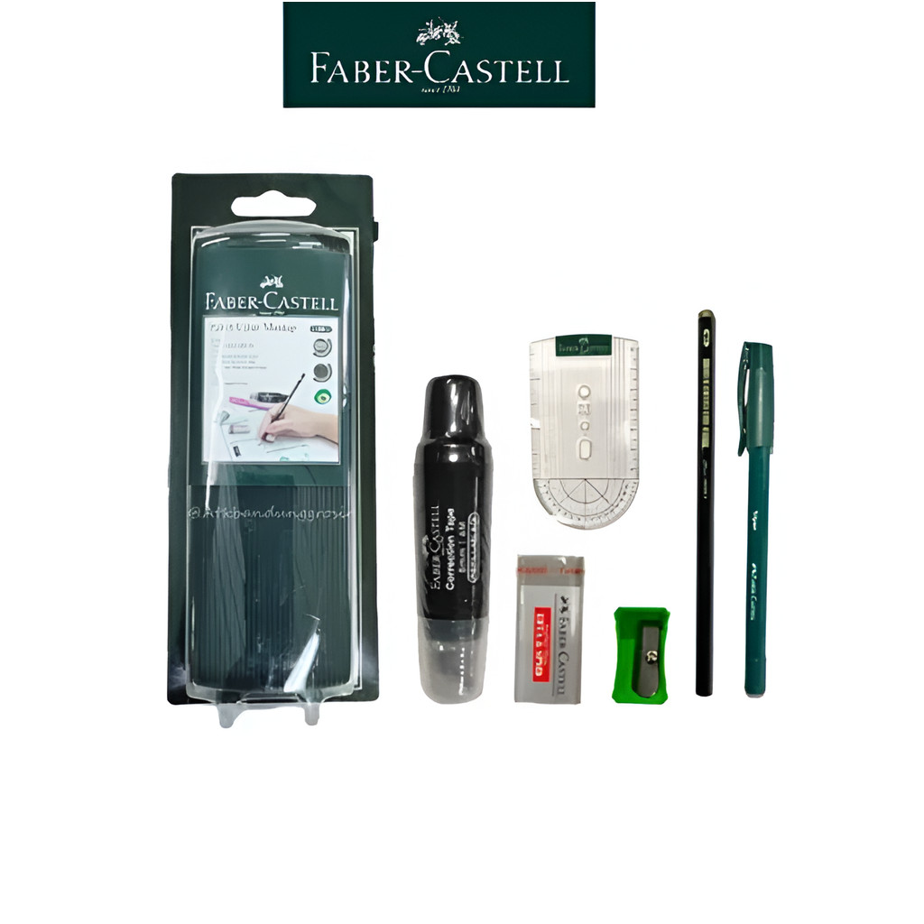 

Faber-Castell Paket Ujian Mantap - Faber Castell Exam Set Mantap EBTA SPMB Paket Alat Tulis