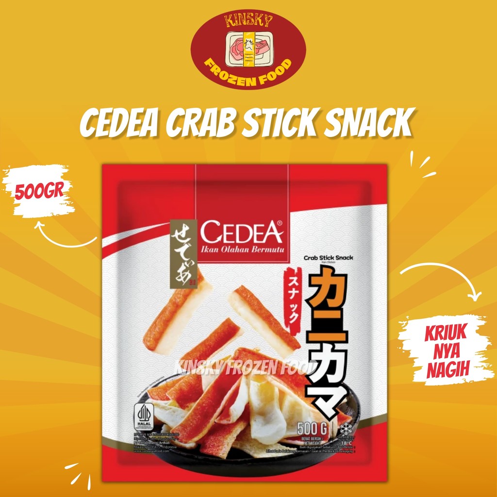 

CEDEA CRAB STICK SNACK 500GR