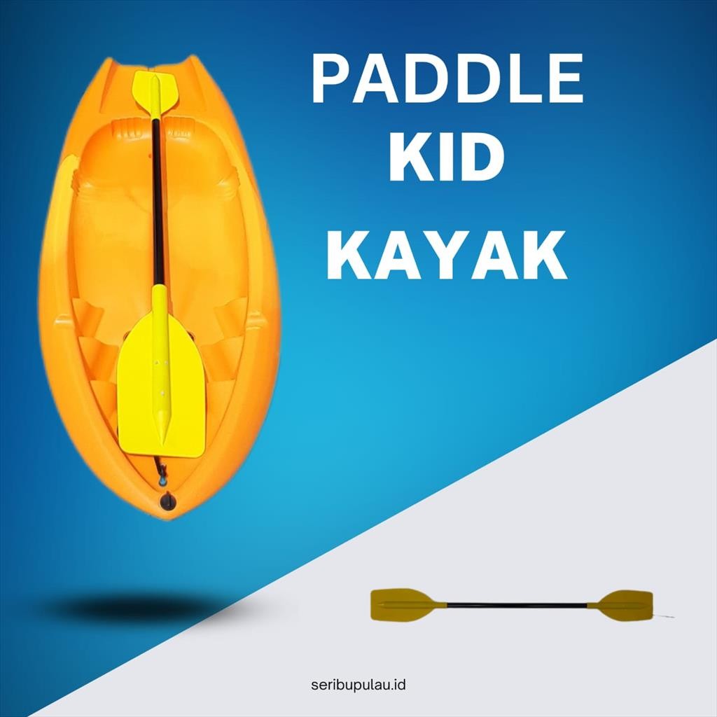 Kayak LLDPE Rotomolding for Kid/Kayak Anak - Kuning