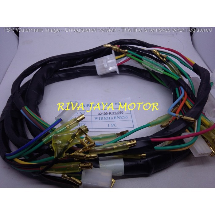 KABEL BODY GLPRO CDI GL PRO CDI GL 100 CDI BLACK ENGINE GL100 CDI KG2