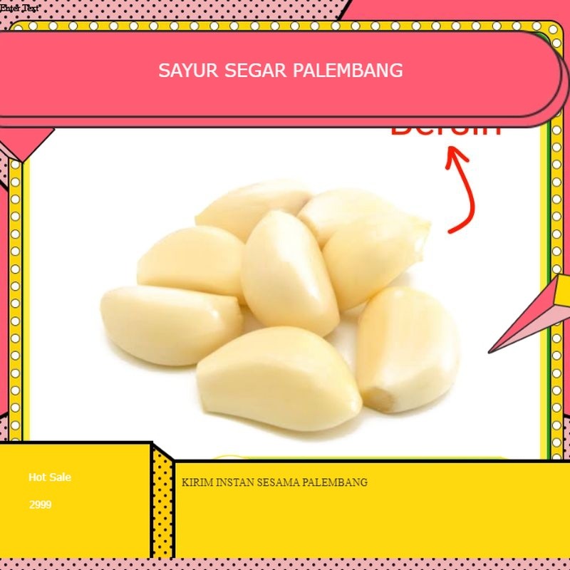 

Bawang Kupas Putih - Diamond Palembang