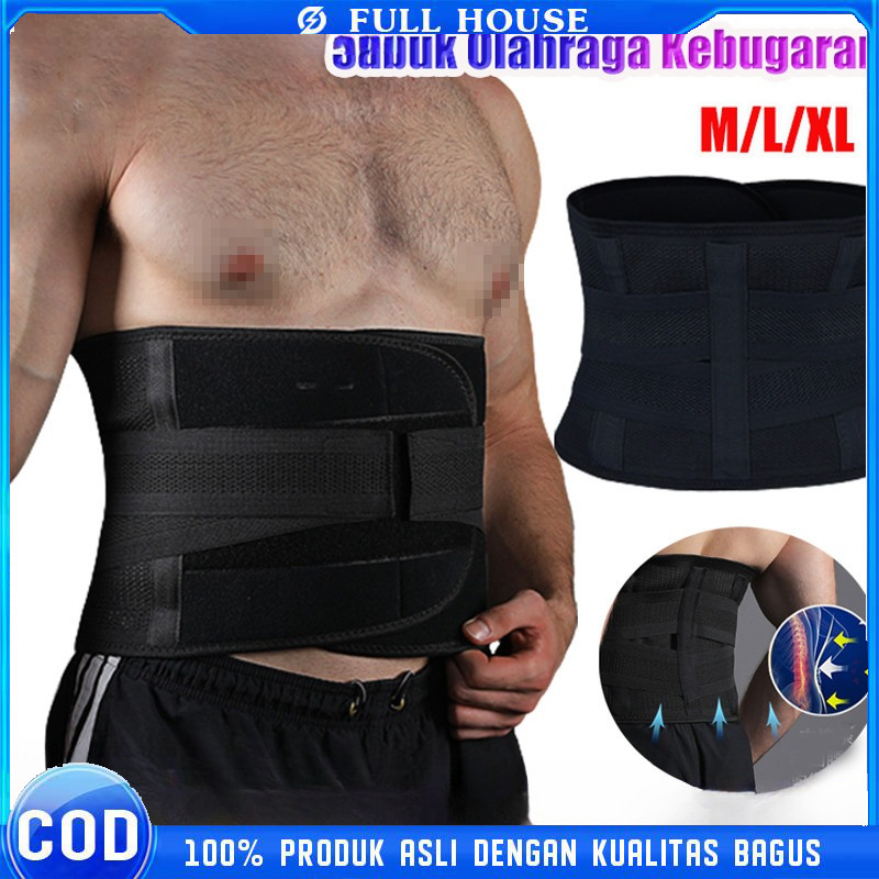 Full House korset perut untuk laki laki Koset Pria Korset Cowok/pria korset penahan nyeri pinggang p