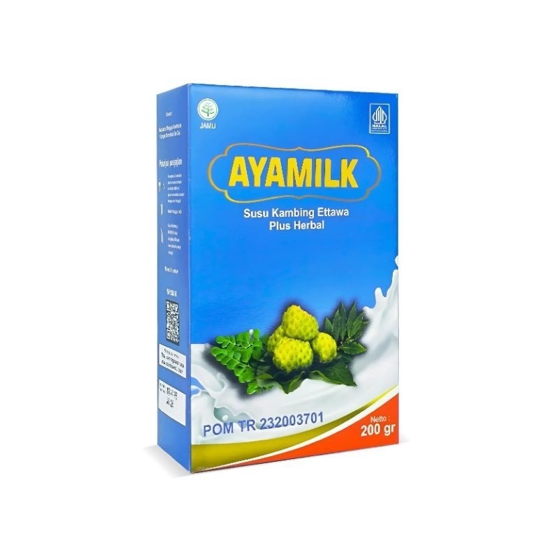 

AYAMILK Susu Kambing Ettawa Plus Herbal New Product PT.BEST Original 100%