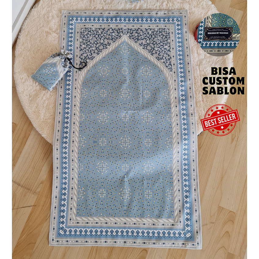 SAJADAH TRAVEL -  Sajadah Travel Grosir - Oleh Oleh Haji Umroh - Thalilan - Sajadah Travel Pouch - S