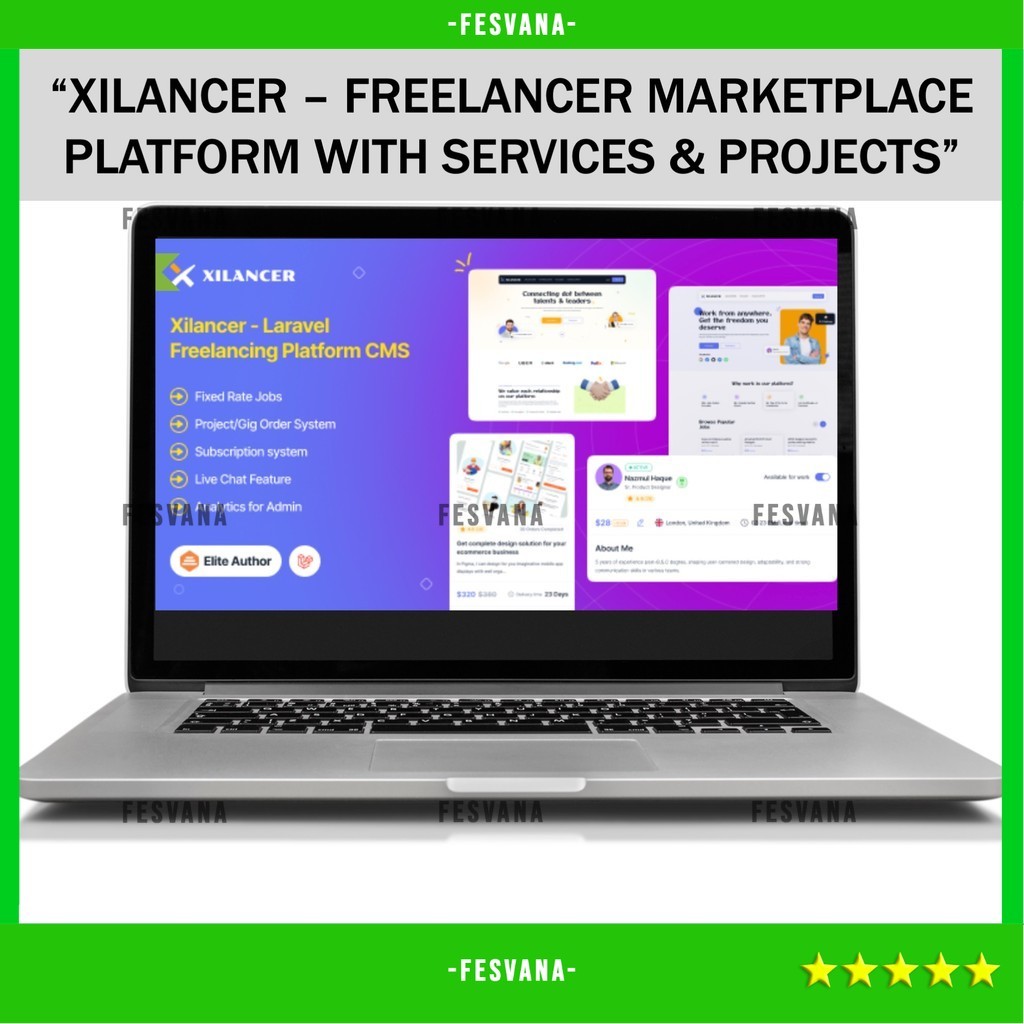 SOURCE CODE APLIKASI WEB XILANCER – FREELANCER MARKETPLACE PLATFORM WITH SERVICES & PROJECTS D320 FE