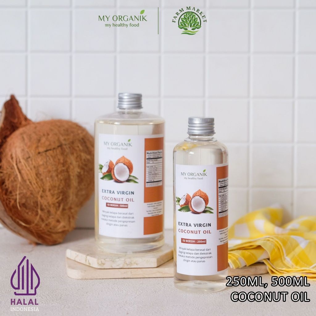 

My Organik Extra Virgin Coconut Oil 100% Minyak Kelapa VCO