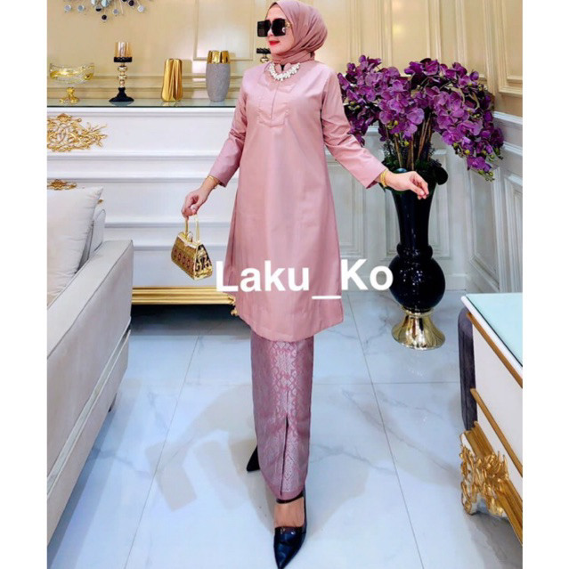 Atasan Tunik Toyobo Malaysia/ Tunik batu payet /Atasan Tunik/ Tunik Ima Toyobo Seragaman / Tunik Toy