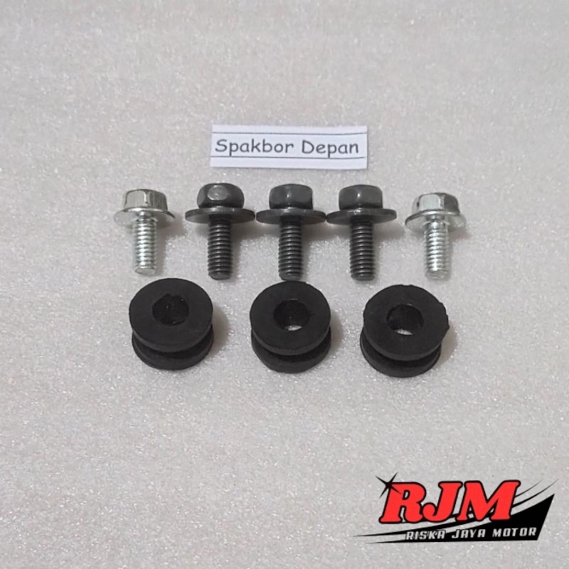 Baut Full Set Cover Bodi Body Spakbor Depan Yamaha Sigma 2 Tak 2T