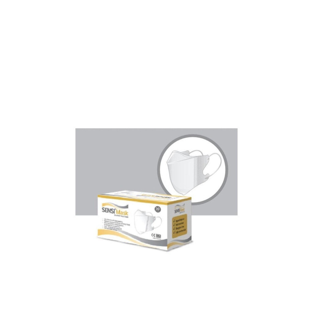 Sensi Mask Duckbill Non-Woven 50S Anti-Polusi