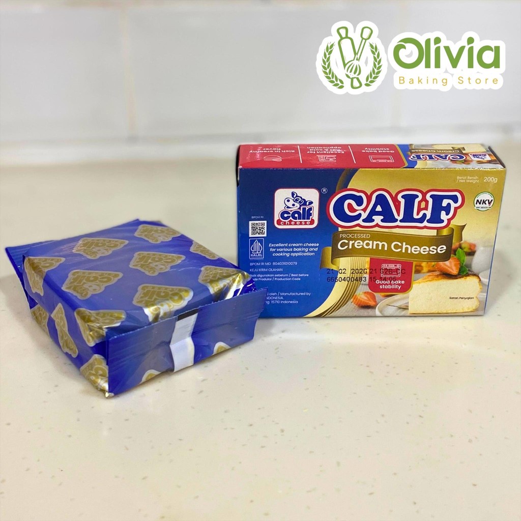 

Keju Calf Processed Cream Cheese 200 Gr