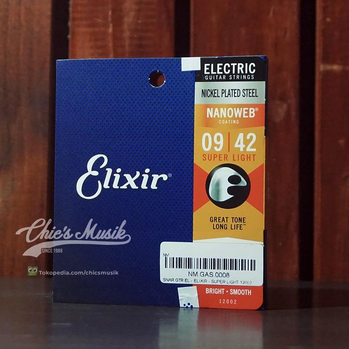 senar elektrik Elixir Nanoweb 09-42