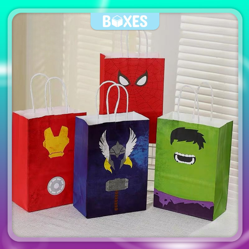 

Paper Bag Karakter Hero Marvel / Paper Bag Kartun Micky Mini / Paper Bag Super Hero / Goodie Bag Karakter / Gooodie Bag Kartun I AK02M1 - AK02M3