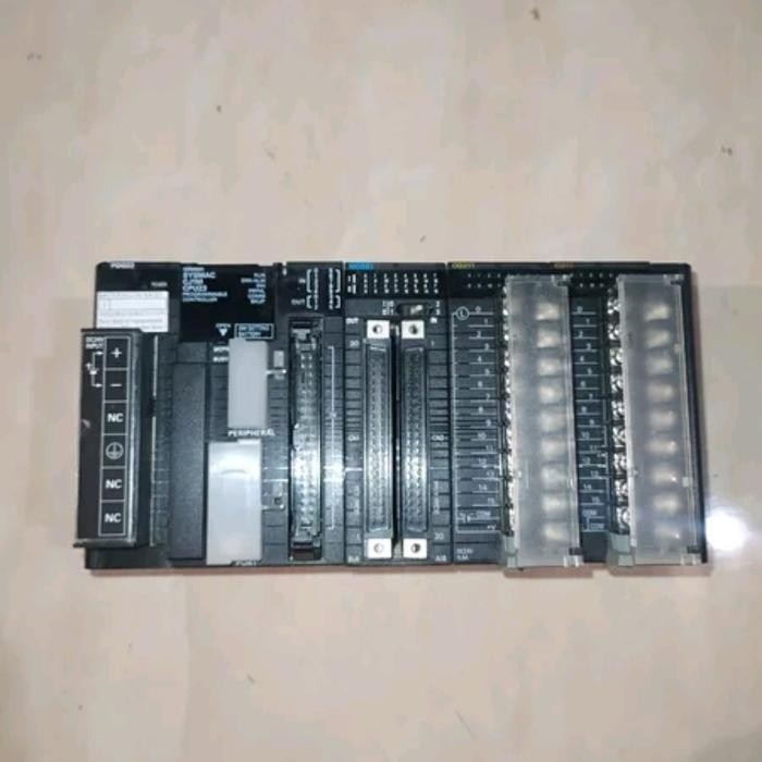PLC OMRON CJ1M CPU23 MD261 OD211 ID211 bekas cabutan normal