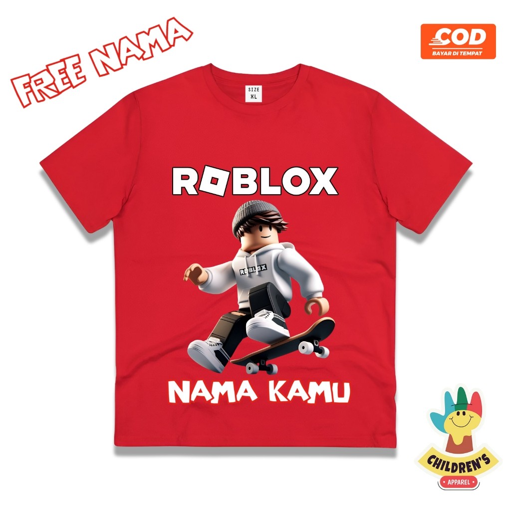 ROBLOX Kaos Anak Roblox Nama Kamu TULSA