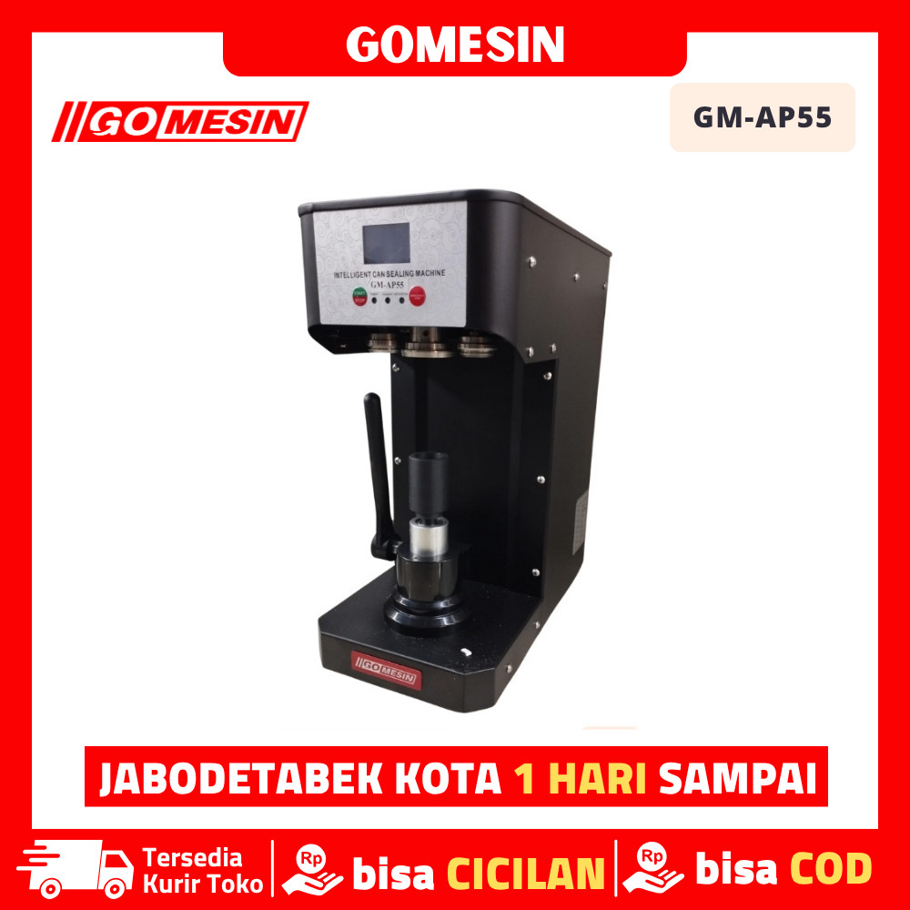 GOMESIN GM-AP55 Can Sealer Machine Tutup Botol Kaleng Pet Can Sealer Original