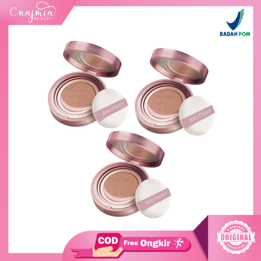 Najmia Ofc Britney Glow Bb Cushion | Pb Cushion Britney Spf 40 Pa+++