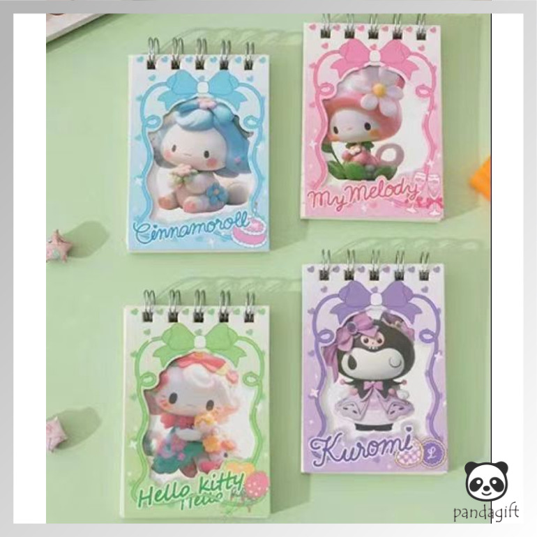 

Notebok A7 scrapbook mini buku kecil catatan notes kecil Double Cover Ultraman Sanrio - GG0612