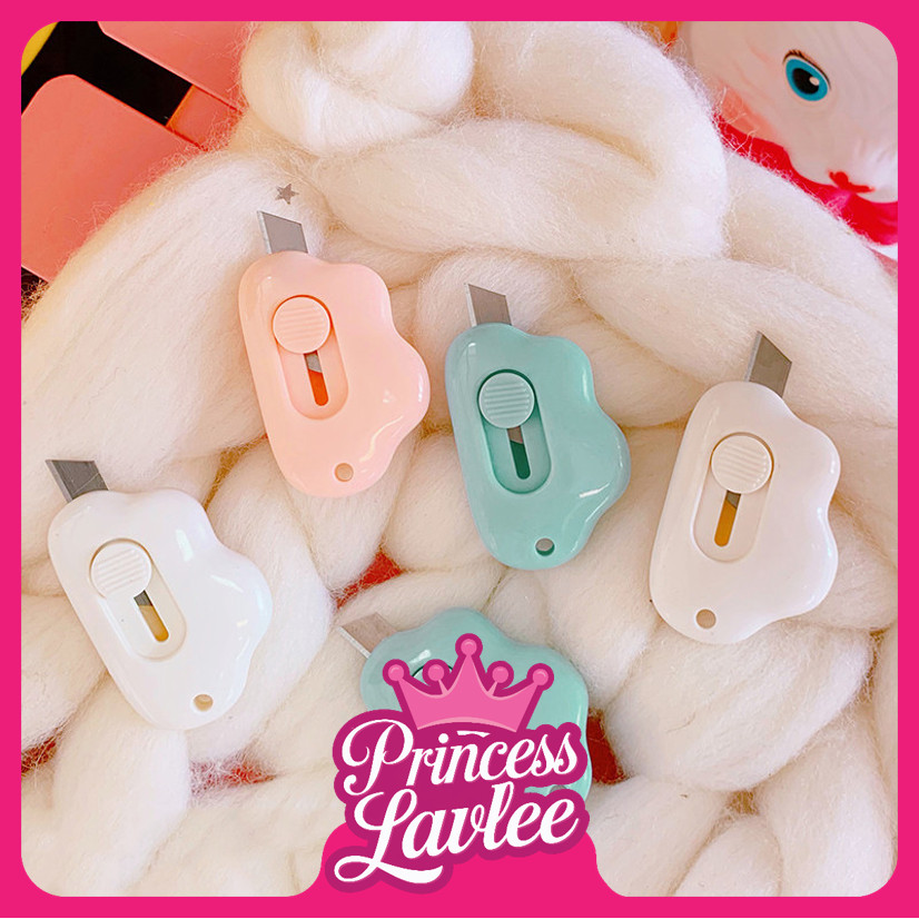 

PL H5656 Cutter Mini Cutter Mini Pisau Kecil Bentuk Awan Cutter Mini Bentuk Awan Pisau Pemotong Mini Lucu Travel Cutter