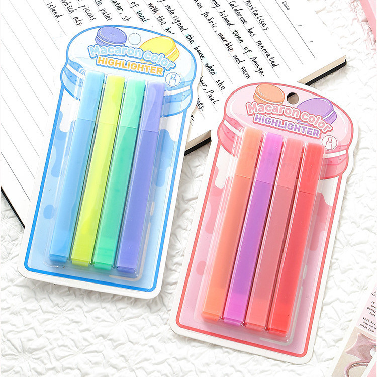 

I SET HIGHLITER PEN WARNA ISI 4PCS / COD 1 SET ISI 4 HIGHLIGHTER PEN WARNA PASTEL / HIGHLIGHTER WARNA LEMBUT UNTUK KOLEKSI JURNAL