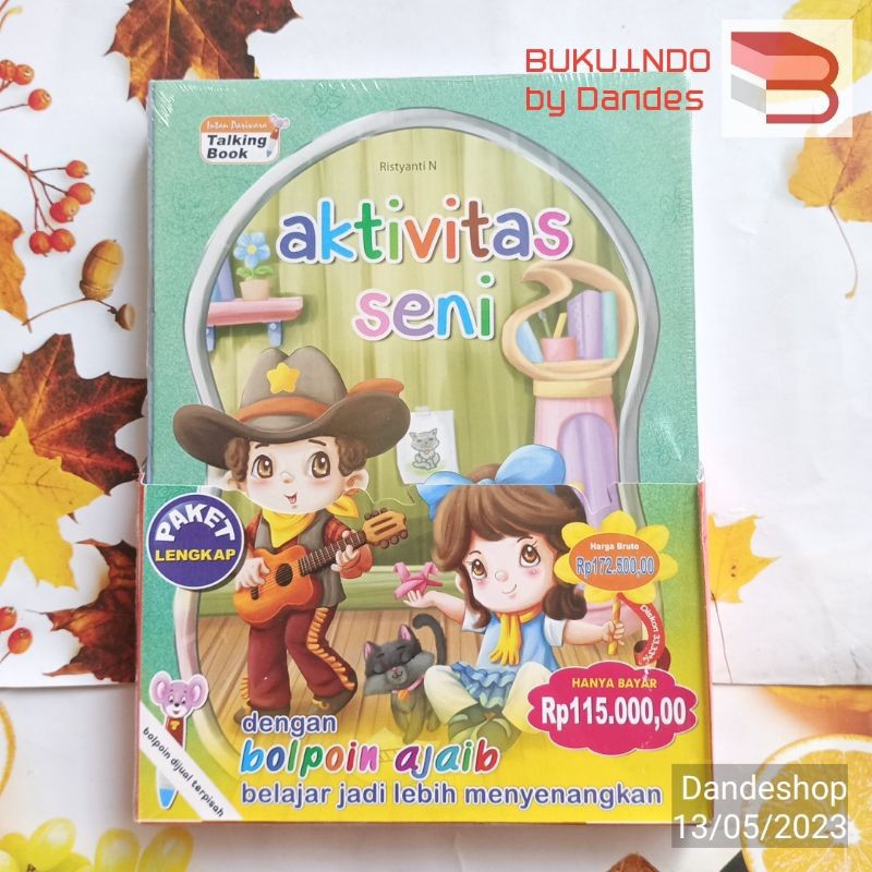 Paket Buku Anak TK isi 15 Judul INTAN PARIWARA