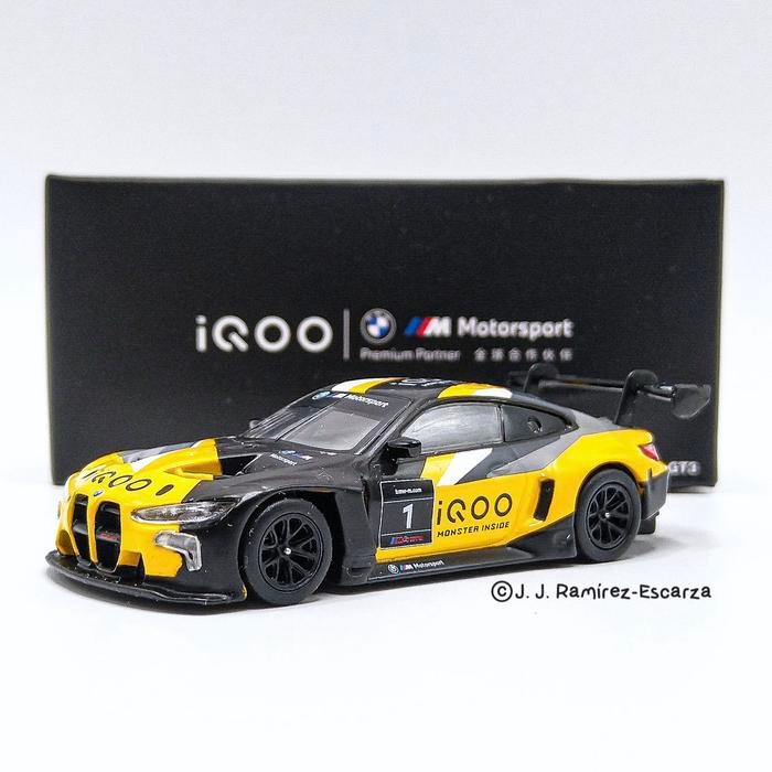 Mini GT Iqoo BMW M4 GT3 Diecast Model 1:64 - MiniGT Bmw Iqoo M4 GT3